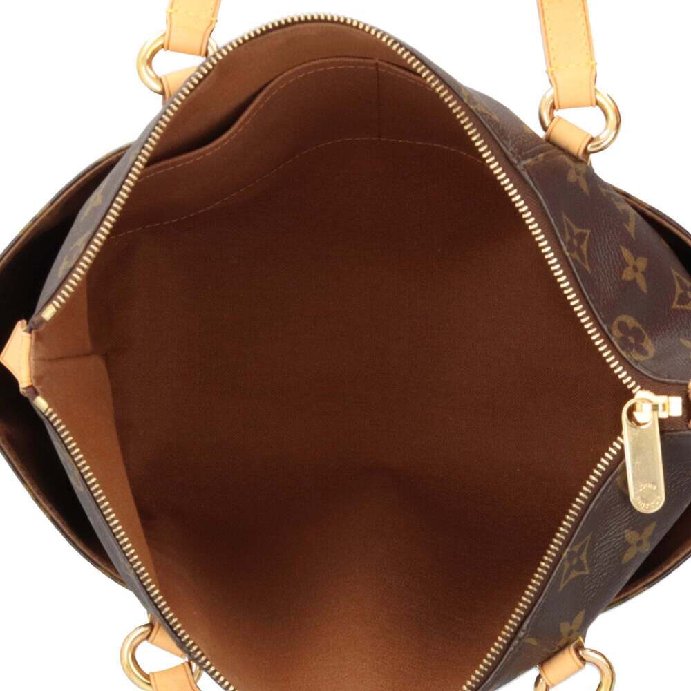 LOUIS VUITTON Authentic Brown Monogram Tote Bag - Picture 7 of 12
